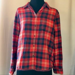 Madewell Ex boyfriend ember flannel plaid